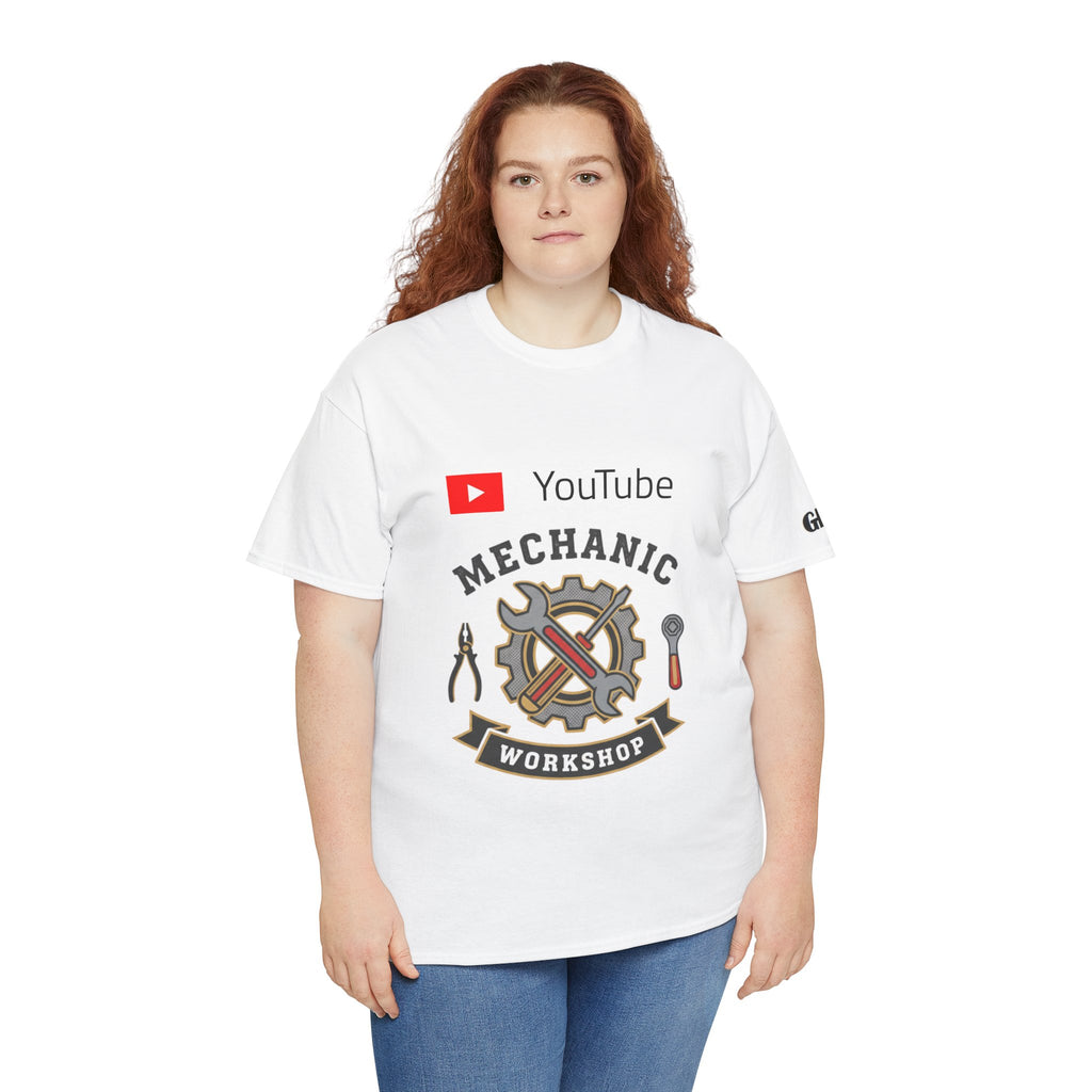 Mechanic Workshop T-Shirt — YouTube Channel Gear