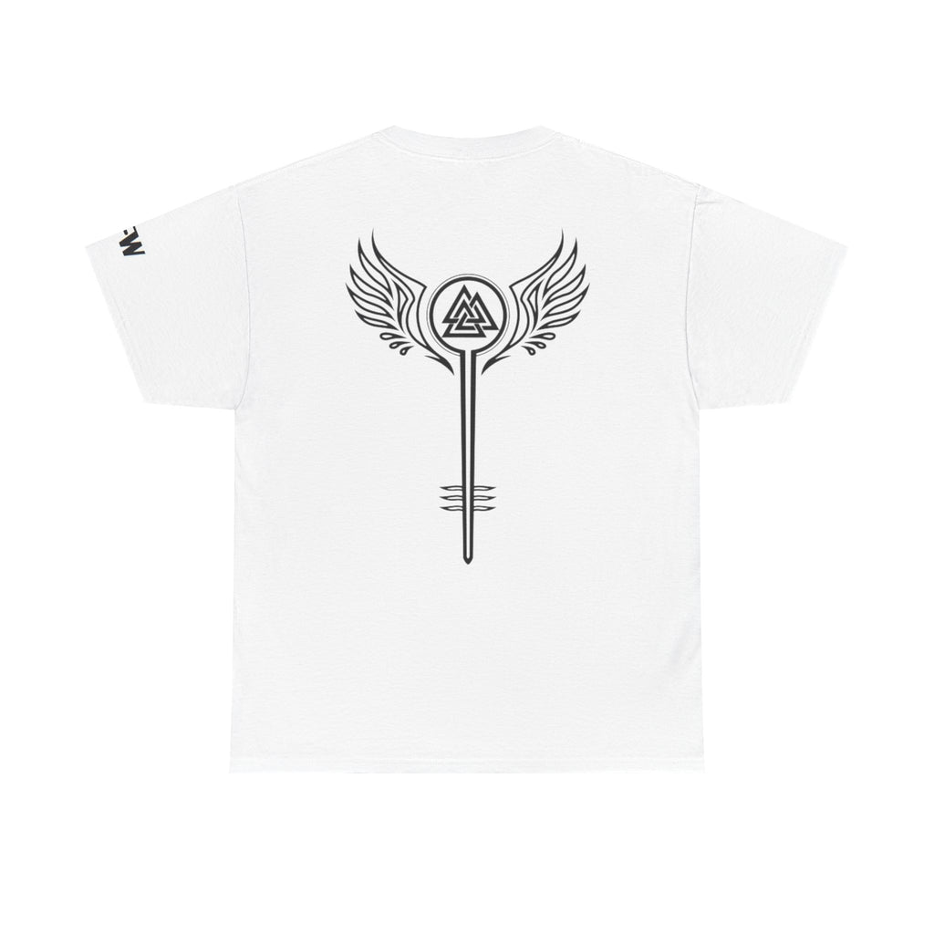 Valkyrie Winged Key T‑Shirt — "I Identify As a Valkyrie" Graphic Tee