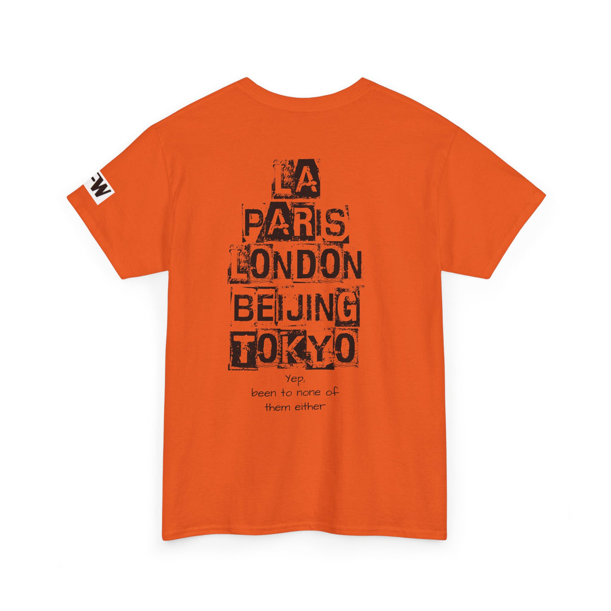 Citizen of the Home Tee — Cities Back Graphic (LA • Paris • London • Beijing • Tokyo)