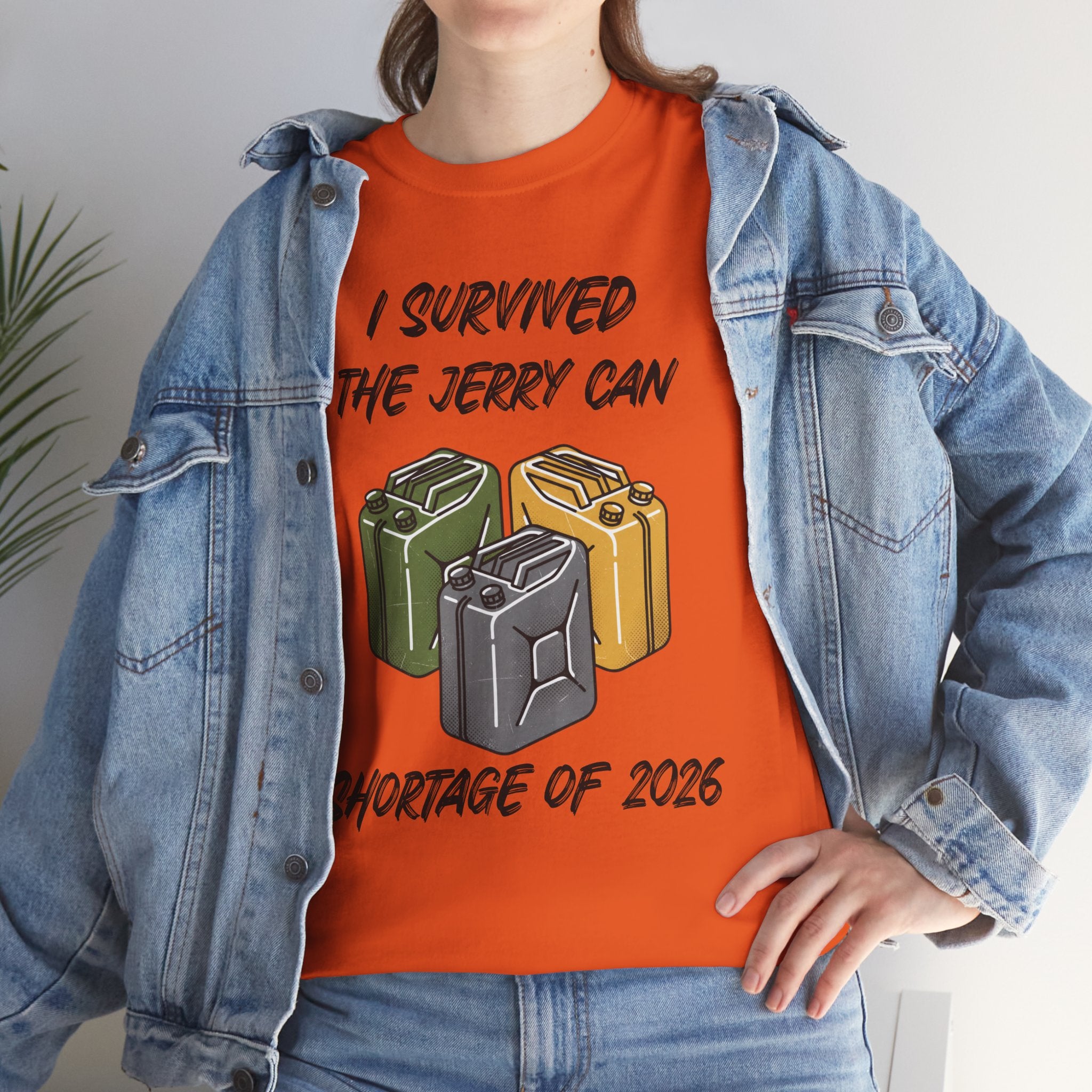 I Survived the Jerry Can Shortage 2026 T-Shirt